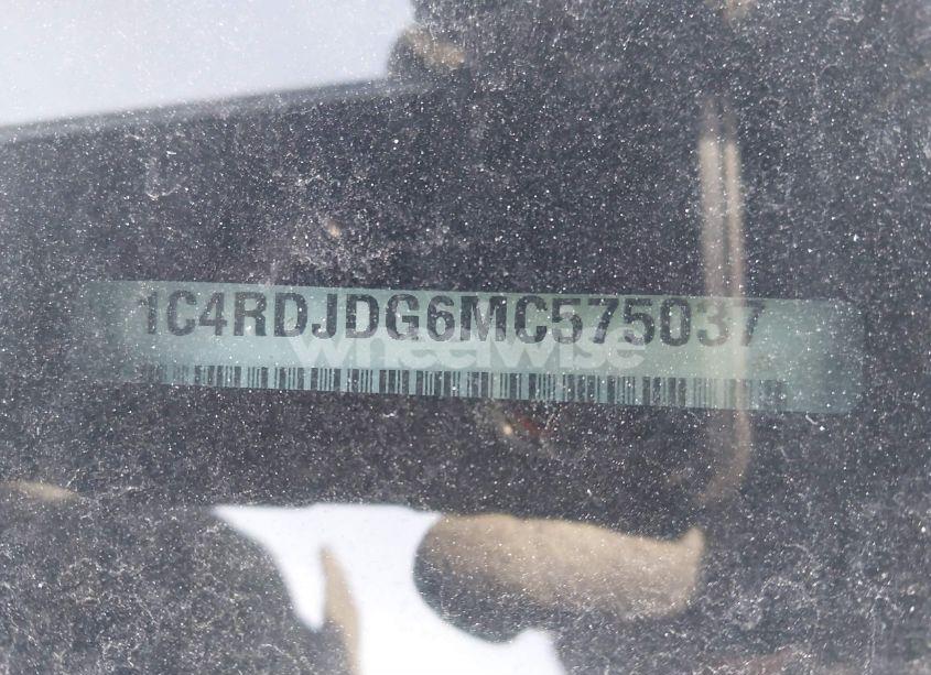 Photo 9 of 2021 Dodge Durango GT PLUS AWD (VIN 1C4RDJDG6MC575037)