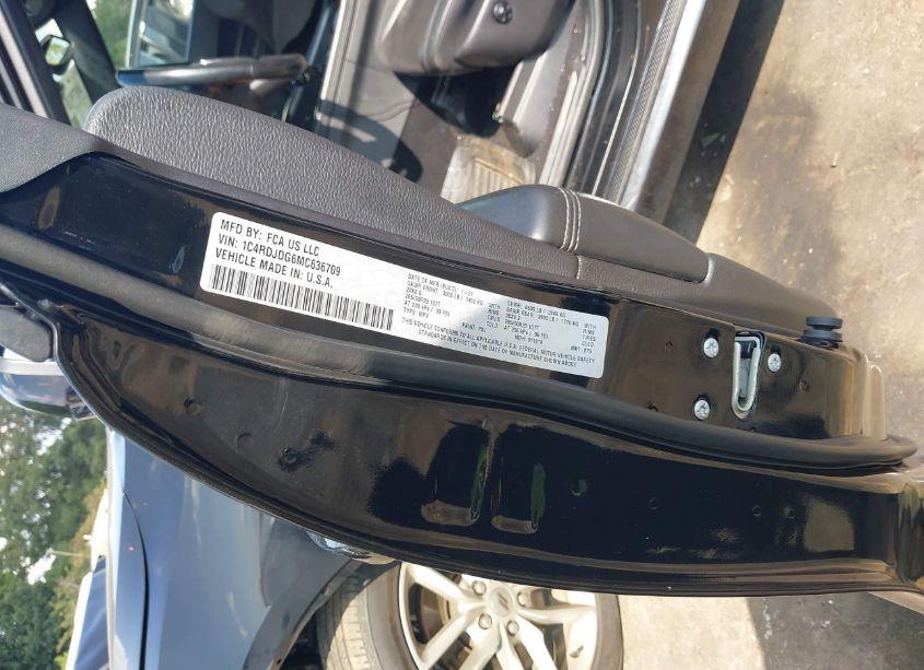 Photo 9 of 2021 Dodge Durango GT PLUS AWD (VIN 1C4RDJDG6MC636709)