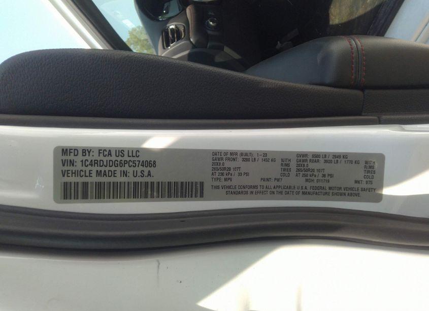 Photo 9 of 2023 Dodge Durango GT LAUNCH EDITION AWD (VIN 1C4RDJDG6PC574068)