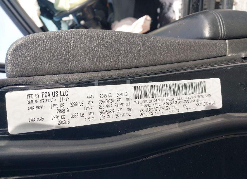 Photo 9 of 2018 Dodge Durango GT AWD (VIN 1C4RDJDG7JC232524)