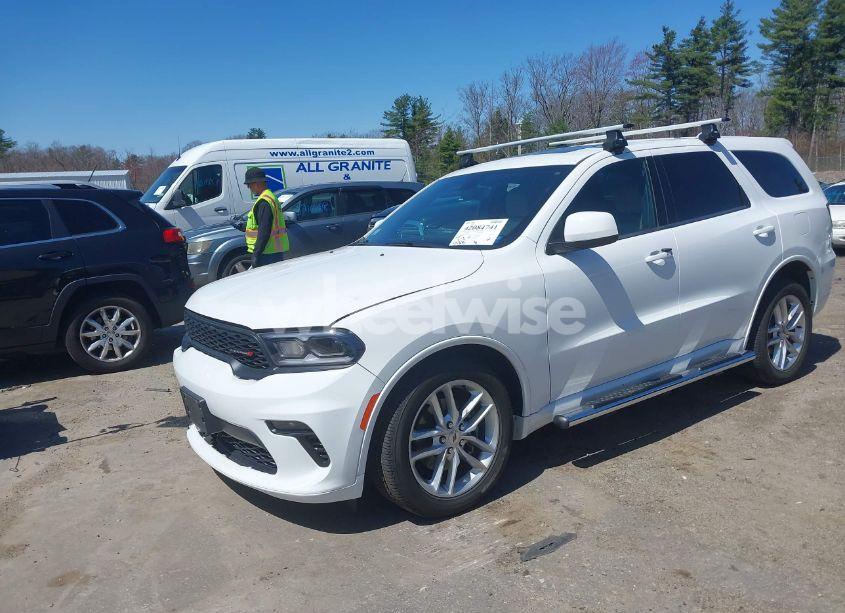 Photo 2 of 2021 Dodge Durango GT AWD (VIN 1C4RDJDG7MC523576)