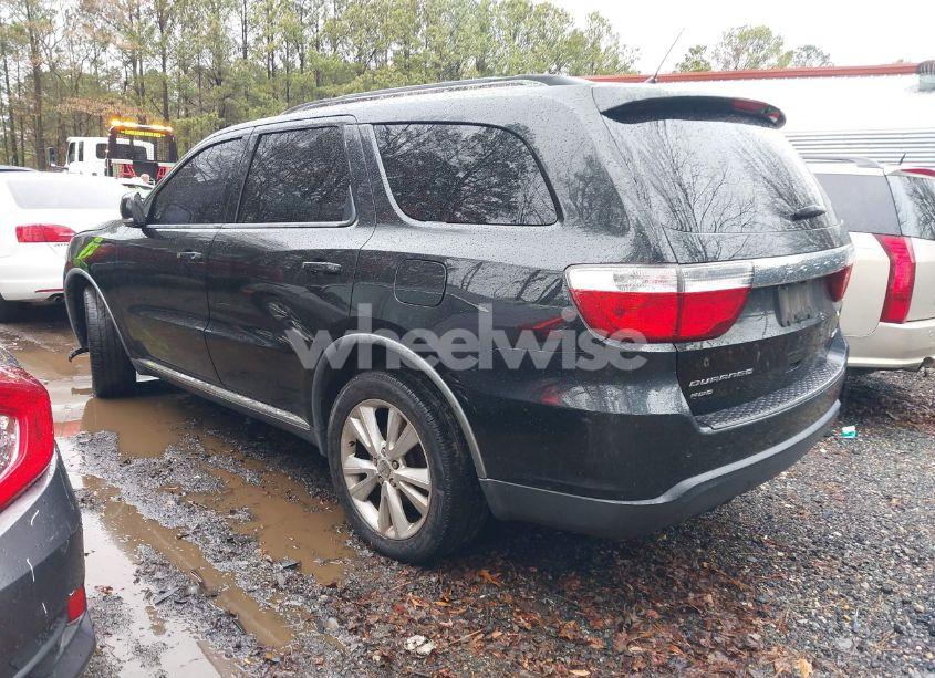 Photo 3 of 2012 Dodge Durango CREW (VIN 1C4RDJDG8CC163314)