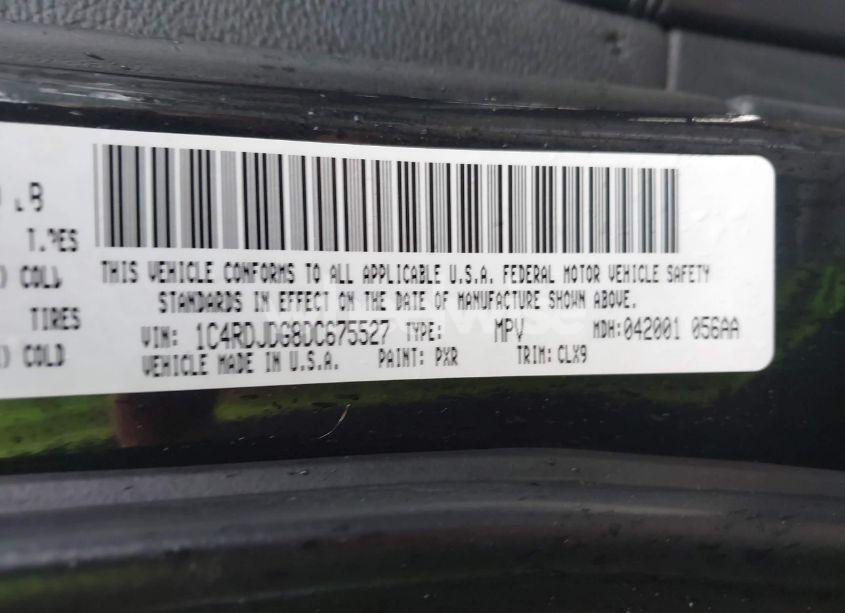 Photo 9 of 2013 Dodge Durango CREW (VIN 1C4RDJDG8DC675527)