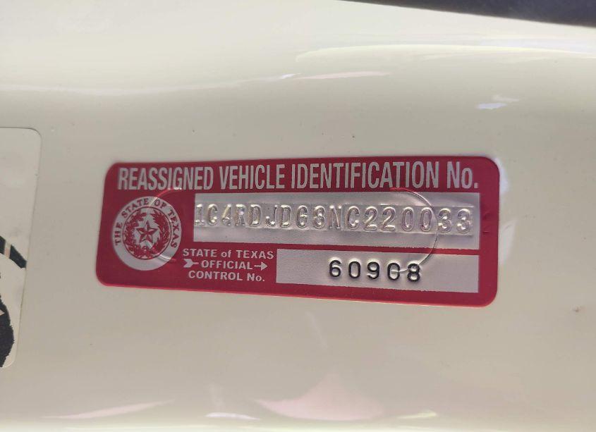 Photo 9 of 2022 Dodge Durango GT AWD (VIN 1C4RDJDG8NC220033)