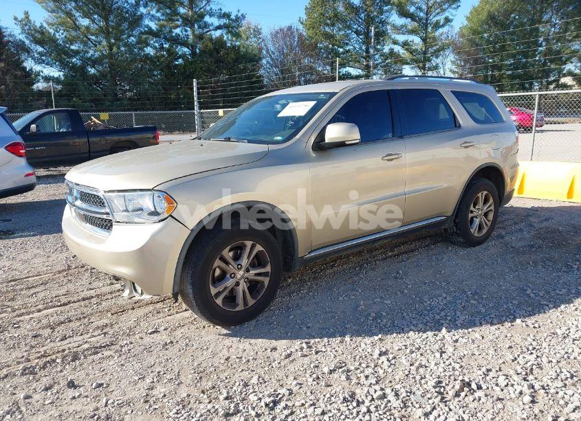 Photo 2 of 2012 Dodge Durango CREW (VIN 1C4RDJDG9CC187945)