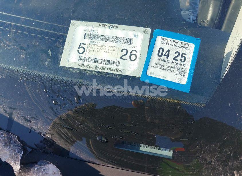 Photo 9 of 2015 Dodge Durango LIMITED (VIN 1C4RDJDG9FC908513)