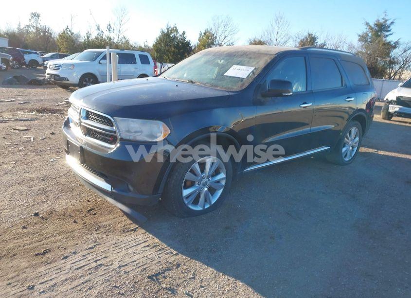 Photo 2 of 2013 Dodge Durango CREW (VIN 1C4RDJDGXDC596523)