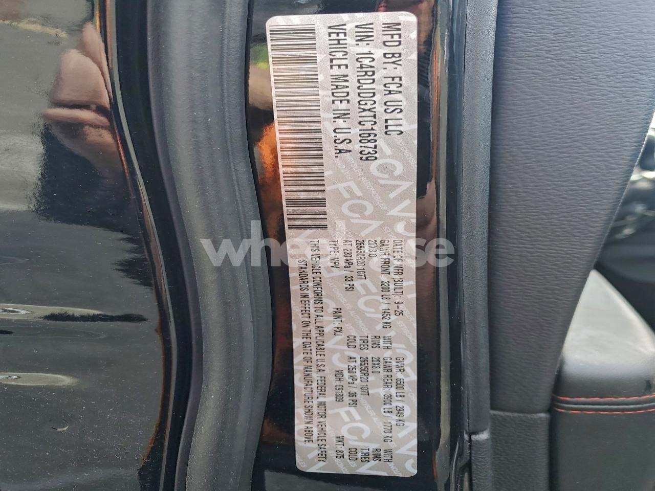 Photo 14 of 2026 DODGE DURANGO GT (VIN 1C4RDJDGXTC168739)