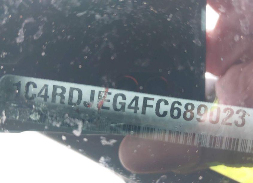 Photo 9 of 2015 Dodge Durango CITADEL (VIN 1C4RDJEG4FC689023)