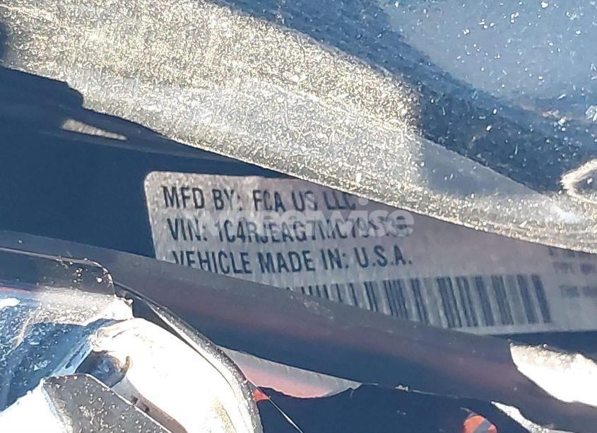 Photo 9 of 2021 Jeep Grand CHEROKEE LAREDO X 4X2 (VIN 1C4RJEAG7MC791130)