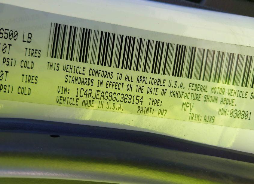 Photo 9 of 2016 Jeep Grand CHEROKEE 75TH ANNIVERSARY (VIN 1C4RJEAG9GC369154)