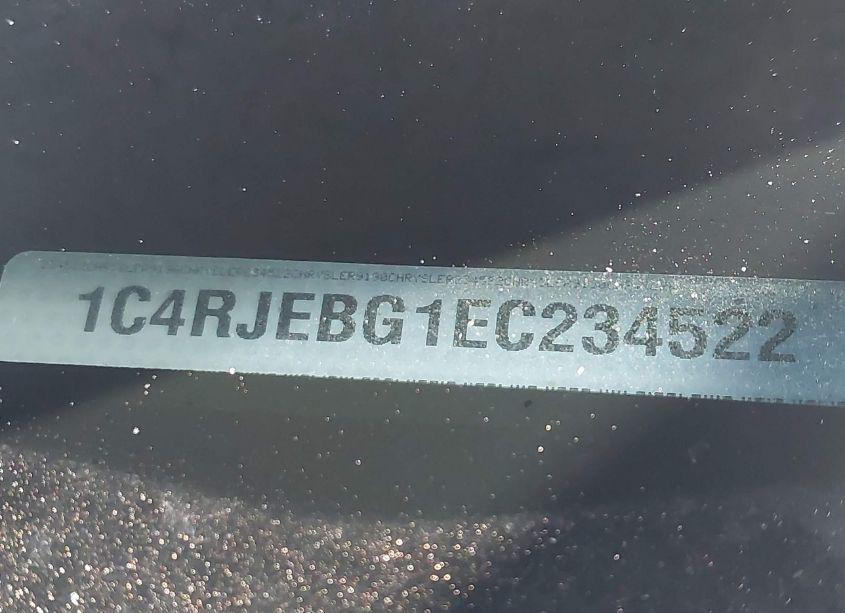 Photo 9 of 2014 Jeep Grand CHEROKEE LIMITED (VIN 1C4RJEBG1EC234522)