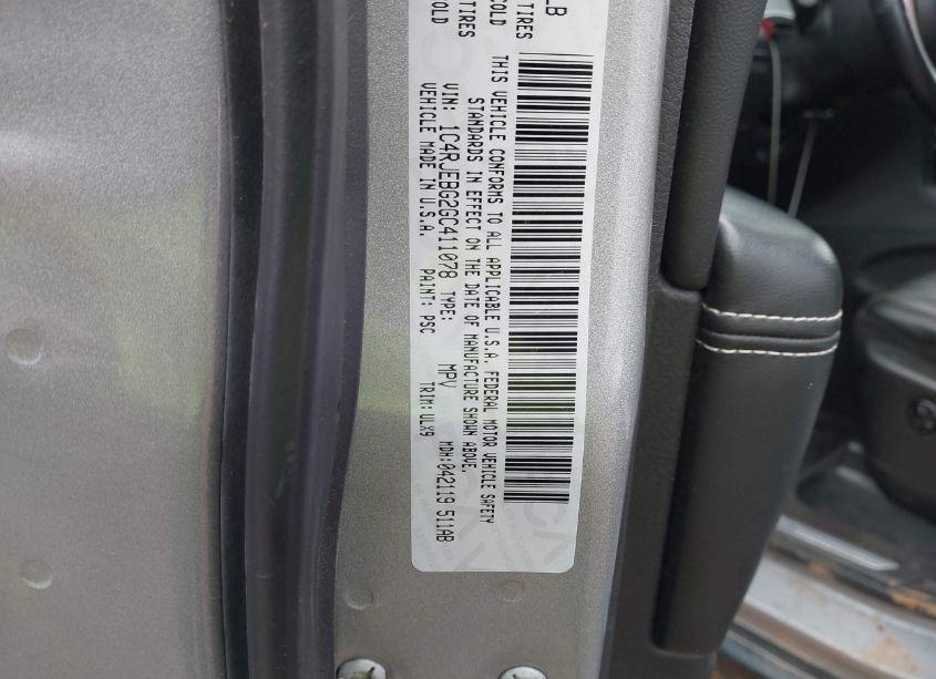 Photo 9 of 2016 Jeep Grand CHEROKEE LIMITED (VIN 1C4RJEBG2GC411078)