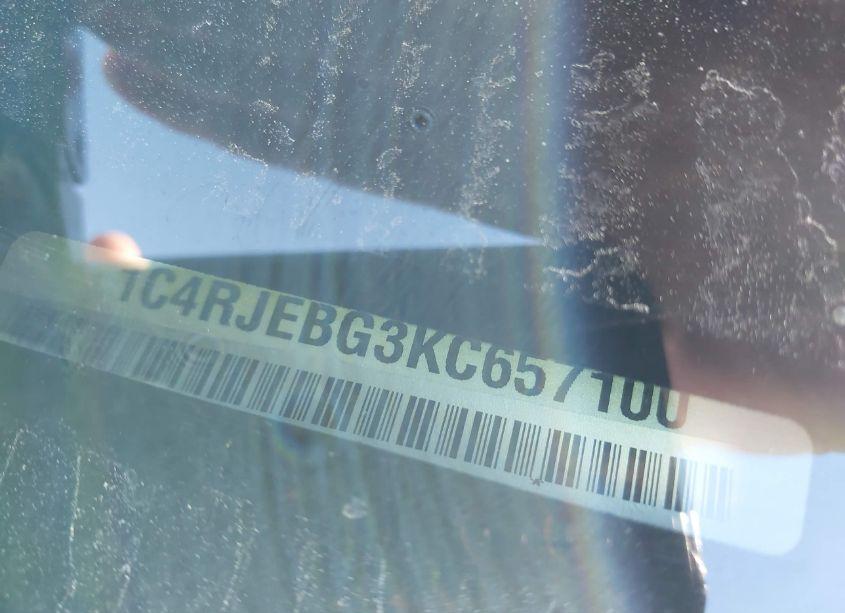 Photo 9 of 2019 Jeep Grand CHEROKEE LIMITED 4X2 (VIN 1C4RJEBG3KC657100)