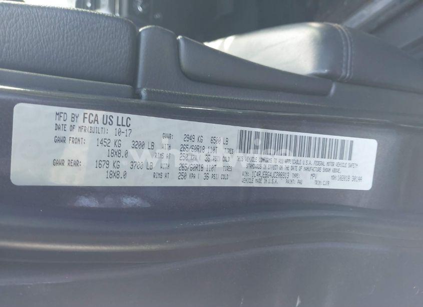 Photo 9 of 2018 Jeep Grand CHEROKEE LIMITED 4X2 (VIN 1C4RJEBG4JC208913)