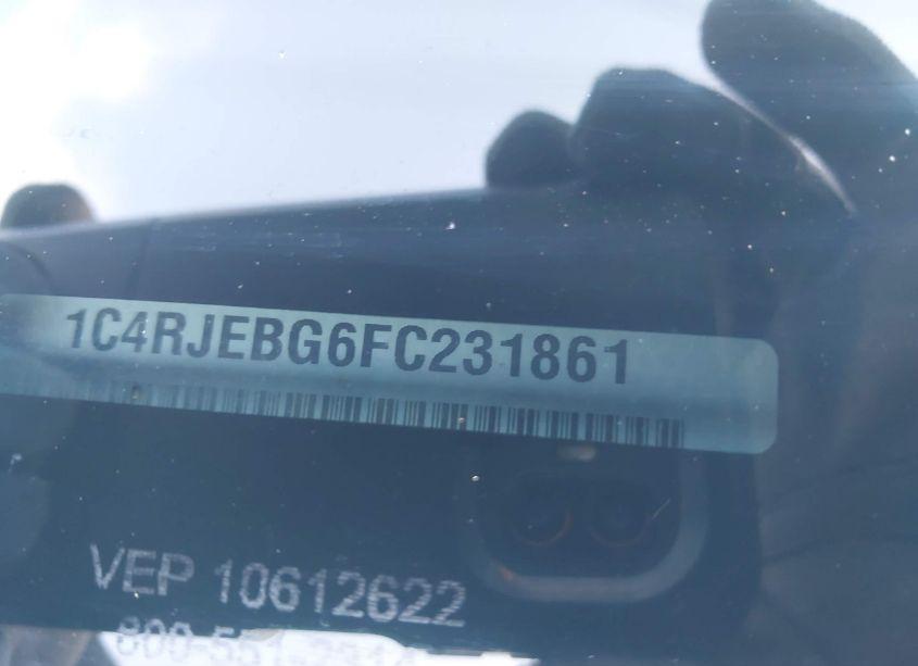 Photo 9 of 2015 Jeep Grand CHEROKEE LIMITED (VIN 1C4RJEBG6FC231861)