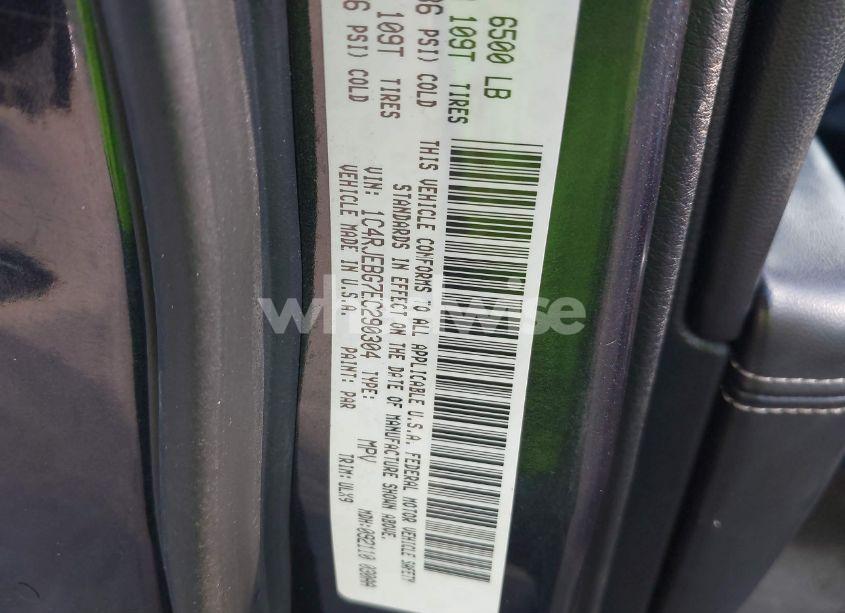 Photo 9 of 2014 Jeep Grand CHEROKEE LIMITED (VIN 1C4RJEBG7EC290304)