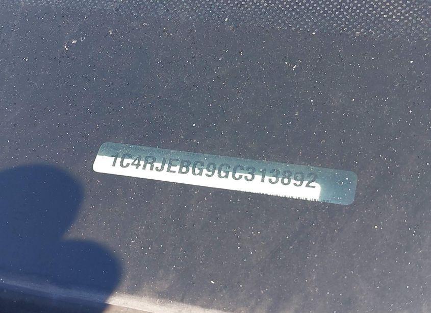 Photo 18 of 2016 Jeep Grand CHEROKEE LIMITED (VIN 1C4RJEBG9GC313892)