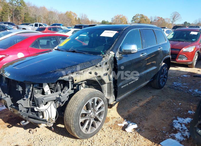 Photo 2 of 2018 Jeep Grand CHEROKEE OVERLAND 4X2 (VIN 1C4RJECG3JC480741)