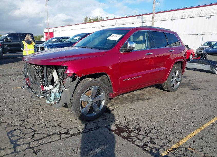 Photo 2 of 2015 Jeep Grand CHEROKEE OVERLAND (VIN 1C4RJECG6FC856761)