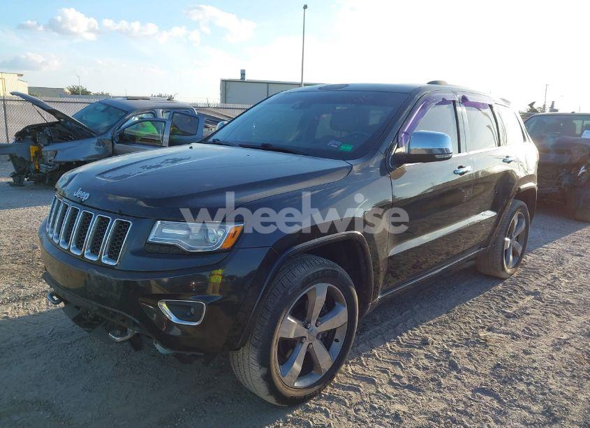 Photo 2 of 2014 Jeep Grand CHEROKEE OVERLAND (VIN 1C4RJECMXEC537481)