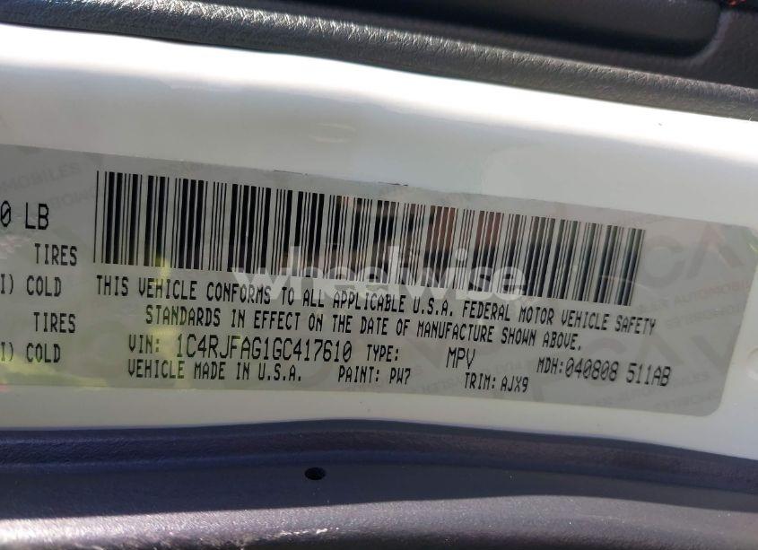 Photo 9 of 2016 Jeep Grand CHEROKEE 75TH ANNIVERSARY (VIN 1C4RJFAG1GC417610)