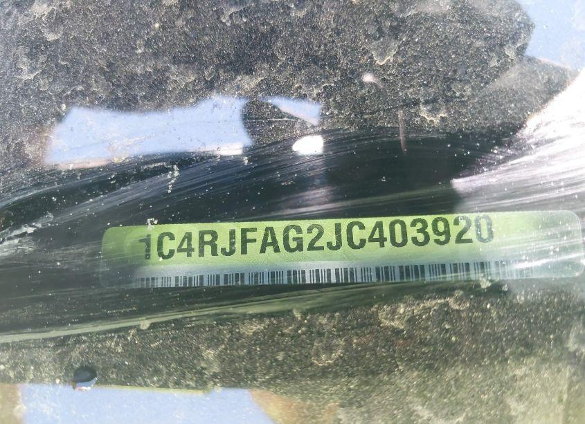 Photo 9 of 2018 Jeep Grand CHEROKEE LAREDO (VIN 1C4RJFAG2JC403920)