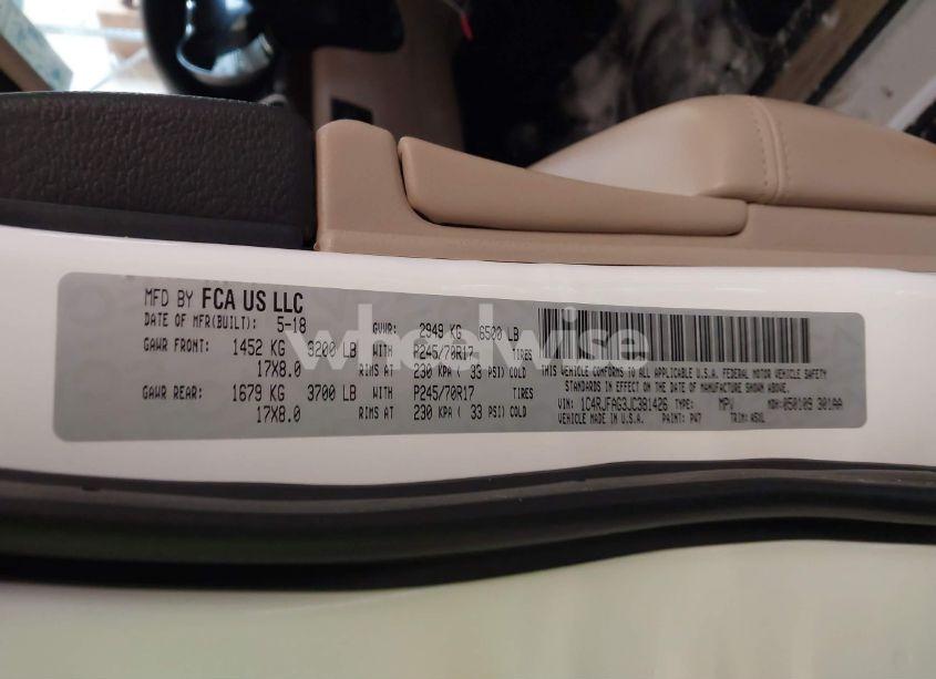 Photo 9 of 2018 Jeep Grand CHEROKEE LAREDO E 4X4 (VIN 1C4RJFAG3JC381426)