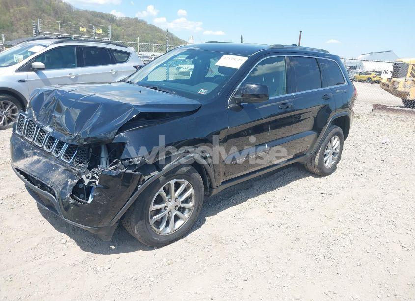 Photo 2 of 2021 Jeep Grand CHEROKEE LAREDO X 4X4 (VIN 1C4RJFAG3MC612605)