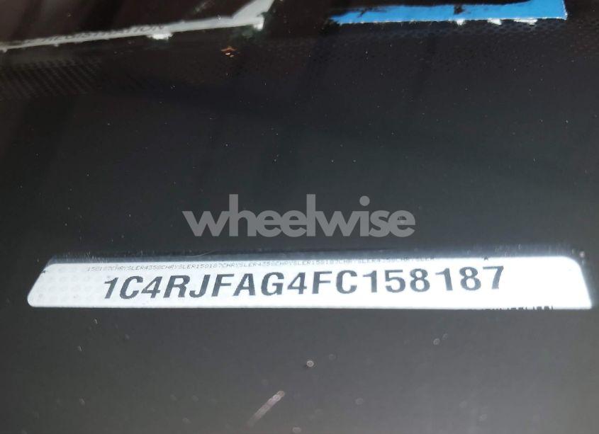 Photo 18 of 2015 Jeep Grand CHEROKEE LAREDO (VIN 1C4RJFAG4FC158187)