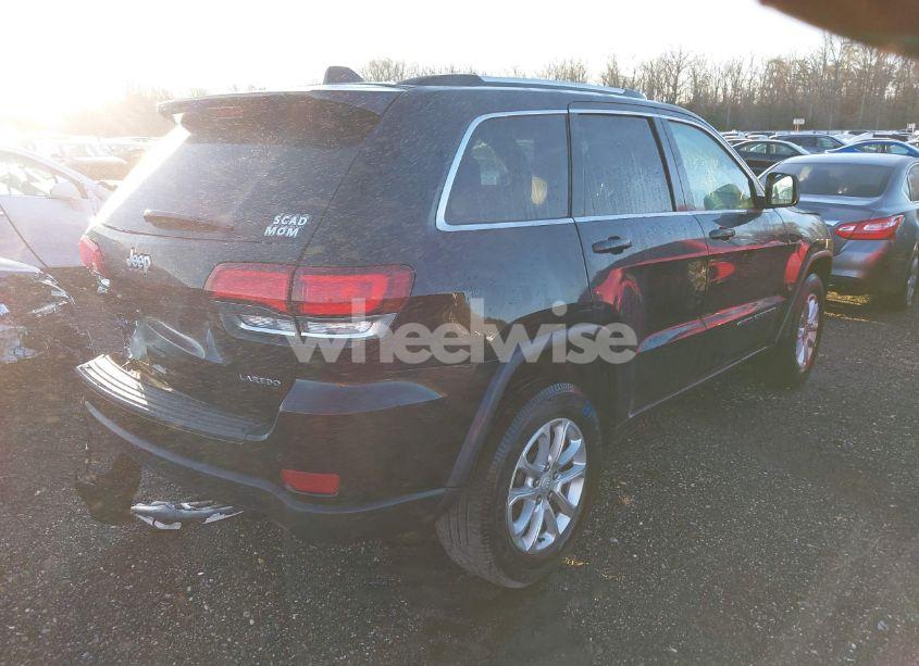 Photo 4 of 2021 Jeep Grand CHEROKEE LAREDO X 4X4 (VIN 1C4RJFAG4MC666723)