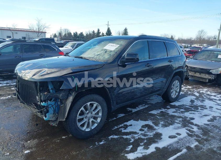 Photo 2 of 2021 Jeep Grand CHEROKEE LAREDO E 4X4 (VIN 1C4RJFAG4MC775621)