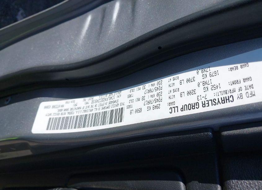 Photo 9 of 2014 Jeep Grand CHEROKEE LAREDO (VIN 1C4RJFAG5EC249192)