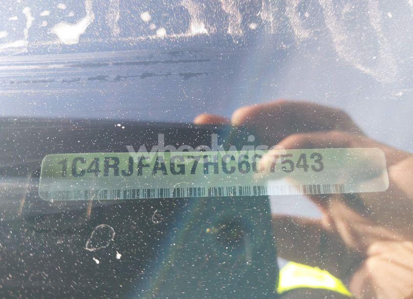 Photo 9 of 2017 Jeep Grand CHEROKEE 75TH ANNIVERSARY EDITION 4X4 (VIN 1C4RJFAG7HC607543)