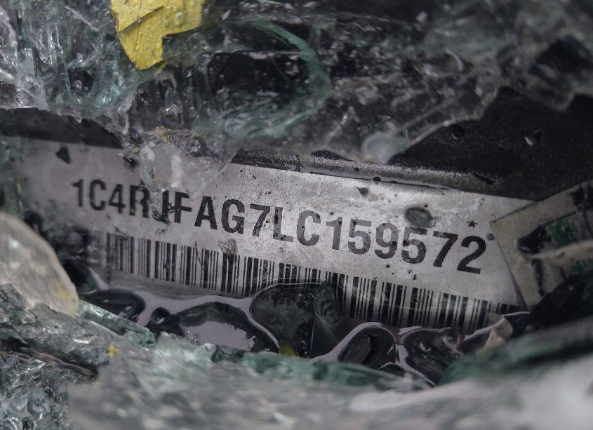 Photo 9 of 2020 Jeep Grand CHEROKEE ALTITUDE 4X4 (VIN 1C4RJFAG7LC159572)