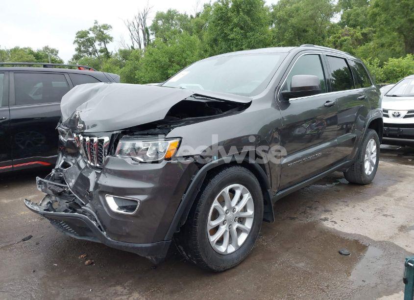 Photo 2 of 2021 Jeep Grand CHEROKEE LAREDO E 4X4 (VIN 1C4RJFAG8MC687140)