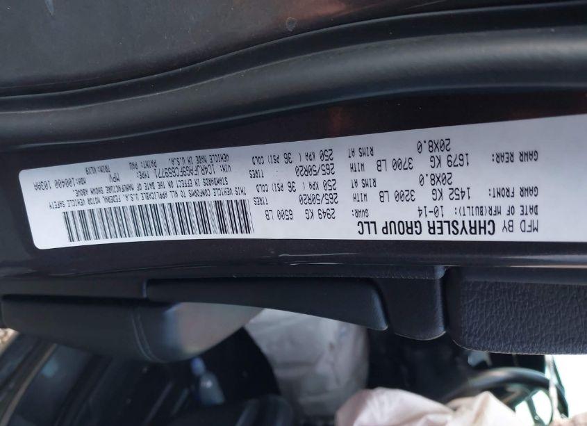 Photo 9 of 2015 Jeep Grand CHEROKEE ALTITUDE (VIN 1C4RJFAG9FC659771)