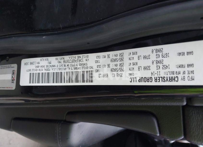 Photo 9 of 2015 Jeep Grand CHEROKEE ALTITUDE (VIN 1C4RJFAG9FC720780)