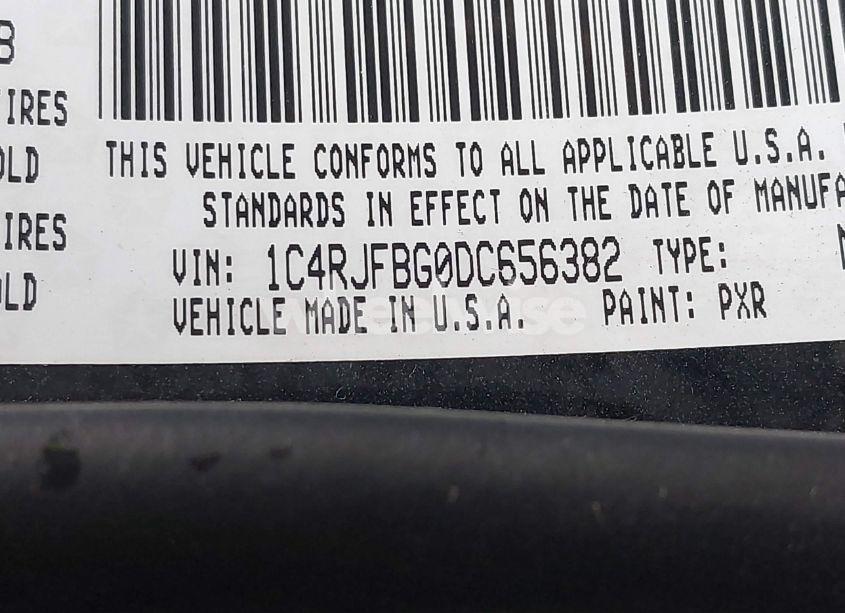 Photo 9 of 2013 Jeep Grand CHEROKEE LIMITED (VIN 1C4RJFBG0DC656382)