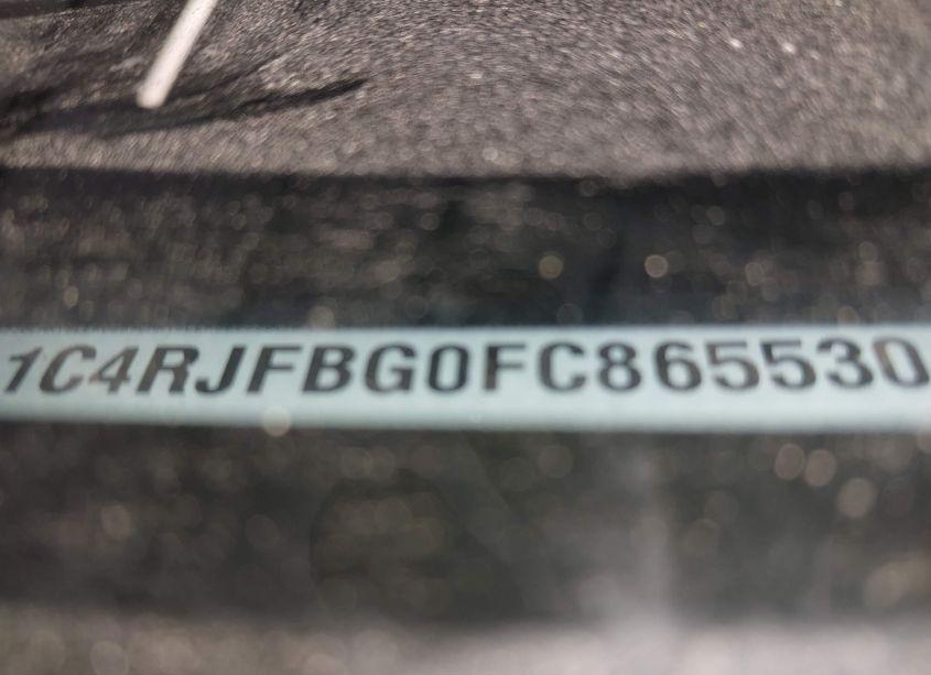 Photo 9 of 2015 Jeep Grand CHEROKEE LIMITED (VIN 1C4RJFBG0FC865530)