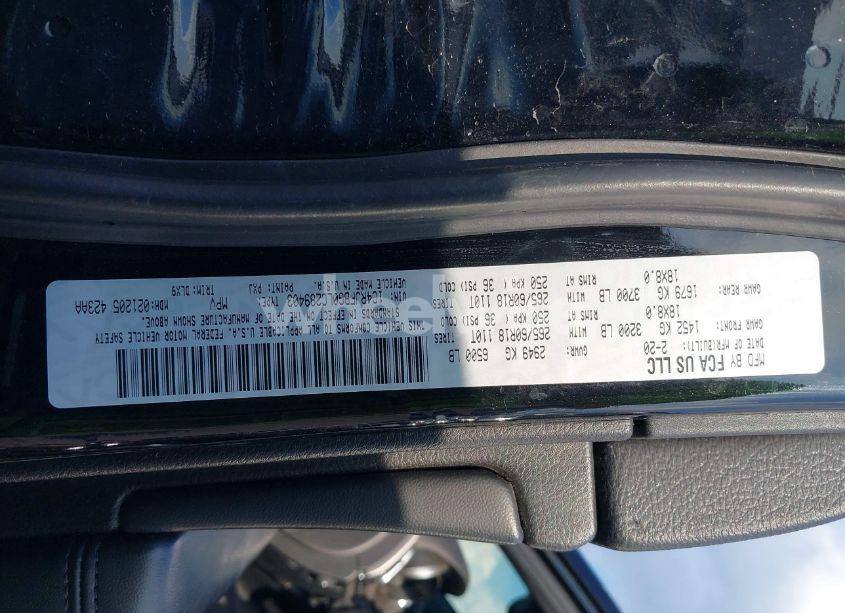 Photo 9 of 2020 Jeep Grand CHEROKEE LIMITED 4X4 (VIN 1C4RJFBG0LC289403)