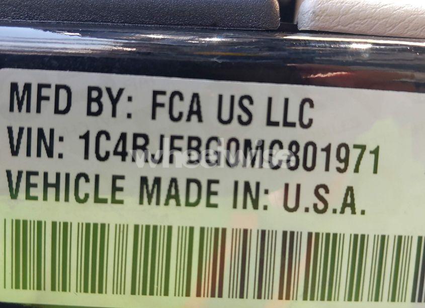 Photo 9 of 2021 Jeep Grand CHEROKEE LIMITED 4X4 (VIN 1C4RJFBG0MC801971)