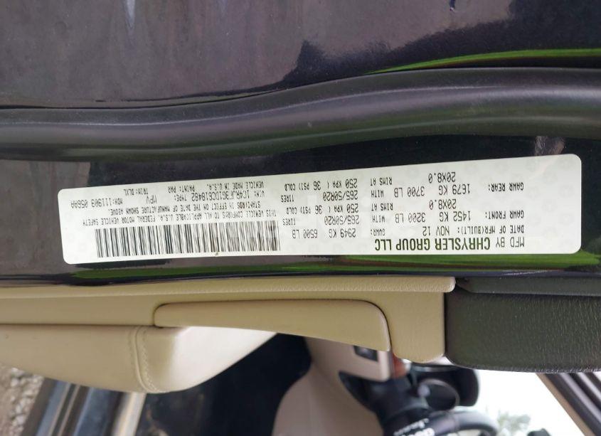 Photo 9 of 2013 Jeep Grand CHEROKEE LIMITED (VIN 1C4RJFBG1DC618482)