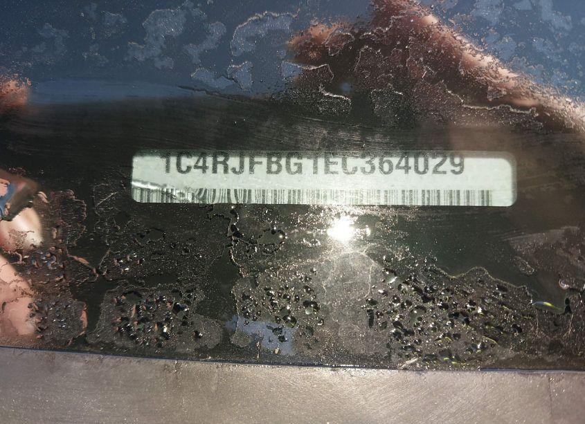 Photo 9 of 2014 Jeep Grand CHEROKEE LIMITED (VIN 1C4RJFBG1EC364029)