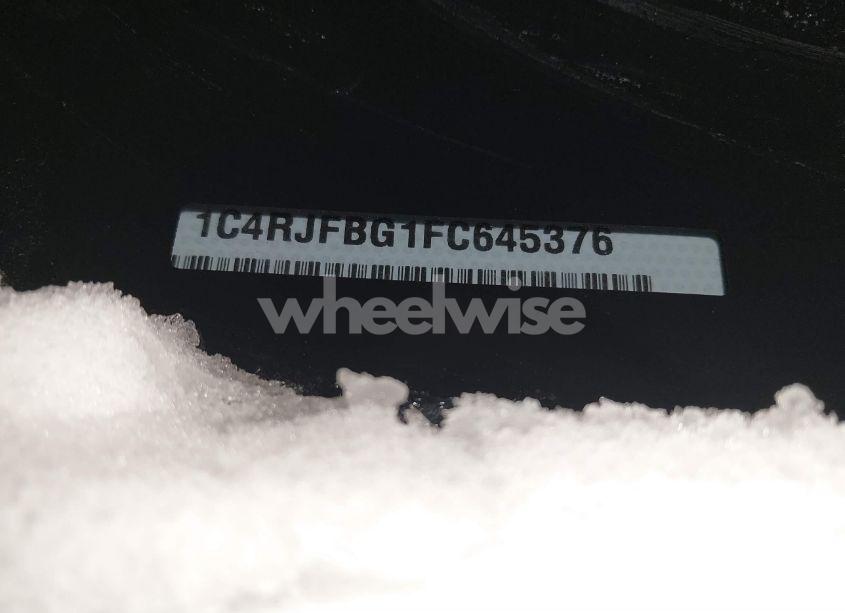 Photo 9 of 2015 Jeep Grand CHEROKEE LIMITED (VIN 1C4RJFBG1FC645376)