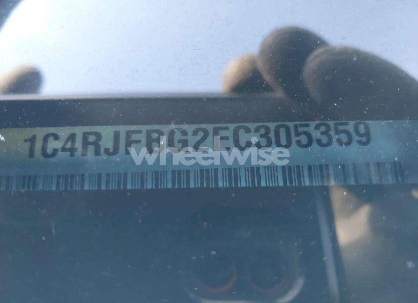 Photo 9 of 2014 Jeep Grand CHEROKEE LIMITED (VIN 1C4RJFBG2EC305359)