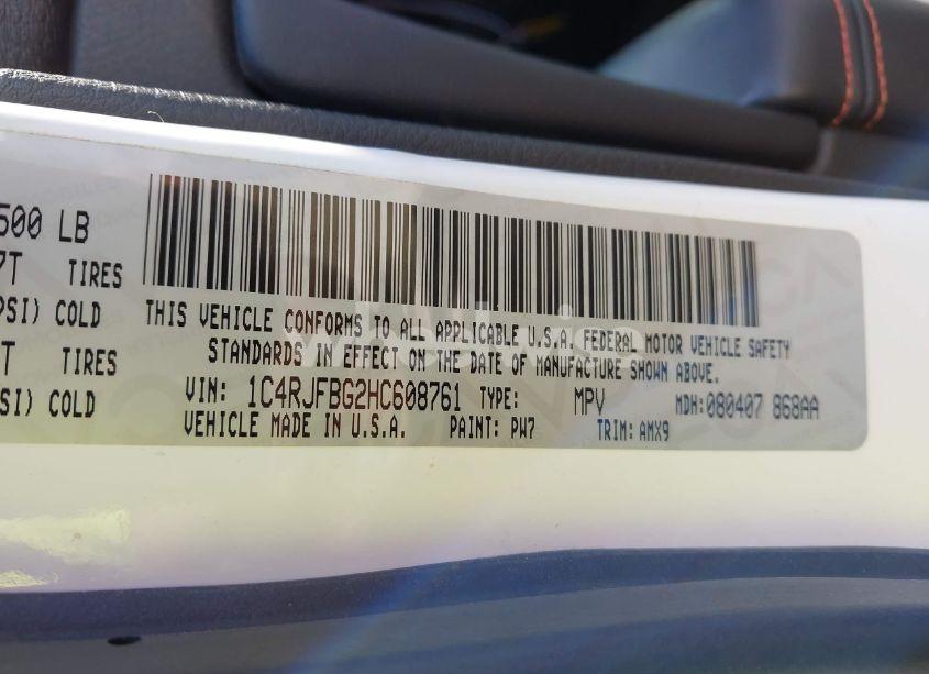 Photo 9 of 2017 Jeep Grand CHEROKEE LIMITED 75TH ANNIVERSARY EDITION 4X4 (VIN 1C4RJFBG2HC608761)