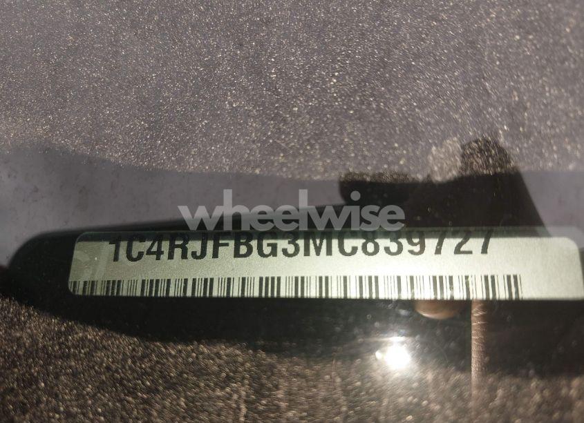 Photo 9 of 2021 Jeep Grand CHEROKEE 80TH ANNIVERSARY 4X4 (VIN 1C4RJFBG3MC839727)