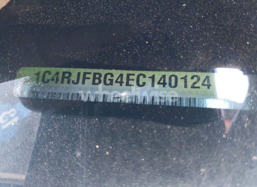 Photo 17 of 2014 Jeep Grand CHEROKEE LIMITED (VIN 1C4RJFBG4EC140124)