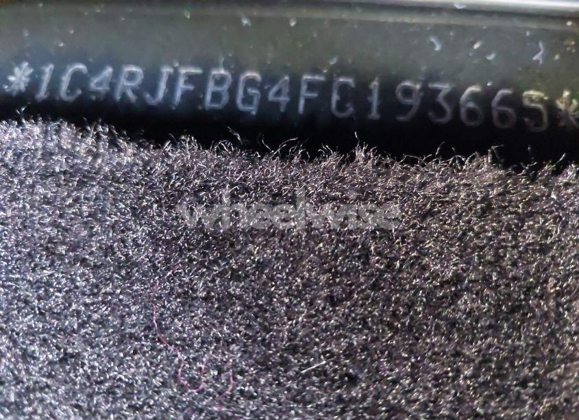 Photo 9 of 2015 Jeep Grand CHEROKEE LIMITED (VIN 1C4RJFBG4FC193665)